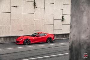 Ferrari 812 Superfast by Novitec Rosso on Vossen Wheels (EVO-4) 2020 года 